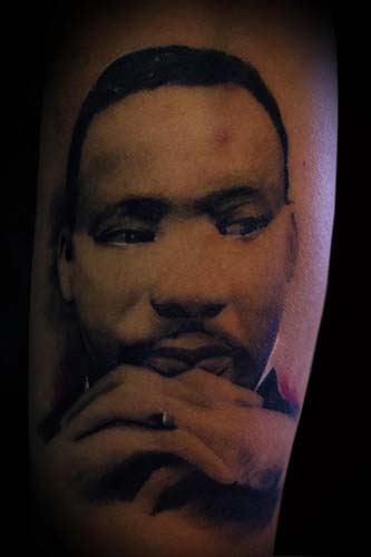 Looking for unique Joshua Carlton Tattoos?  Martin Luther King